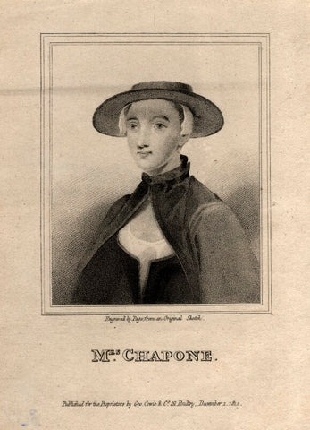 Hester Chapone (née Mulso) NPG D2047