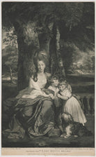 Lady Elizabeth Delmé and her children NPG D34861