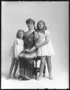 Diana Ethel Muriel Donald Lyell (née Cory); Gertrude (née Box), Lady Cory; Valerie Donald (née Cory), Lady Gane NPG x74989