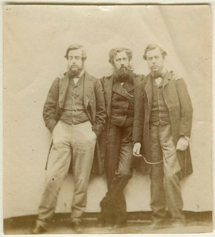 Christopher charles hollyer; samuel hollyer jr; frederick hollyer npg ax128364