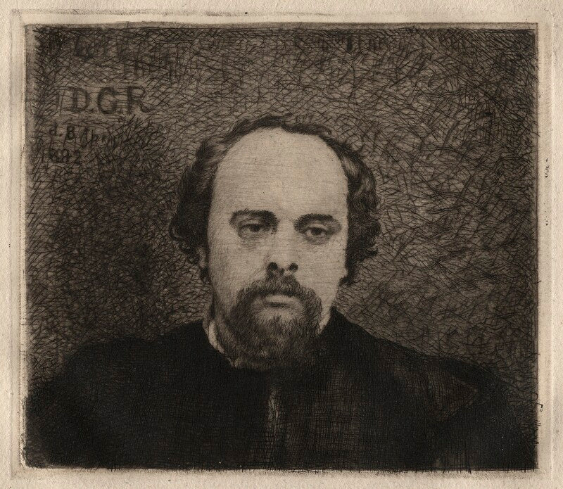 Dante gabriel rossetti npg d16901