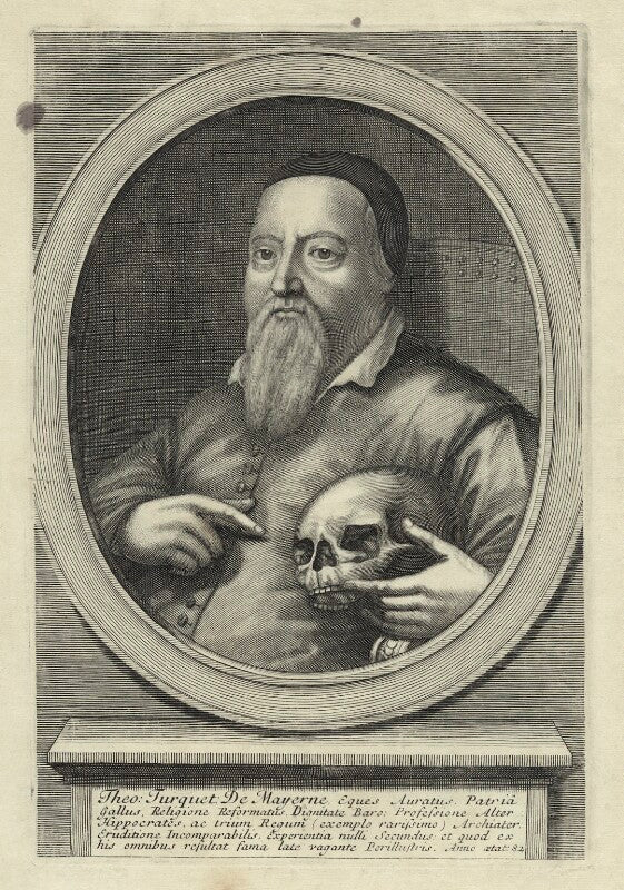 Sir theodore turquet de mayerne npg d29017