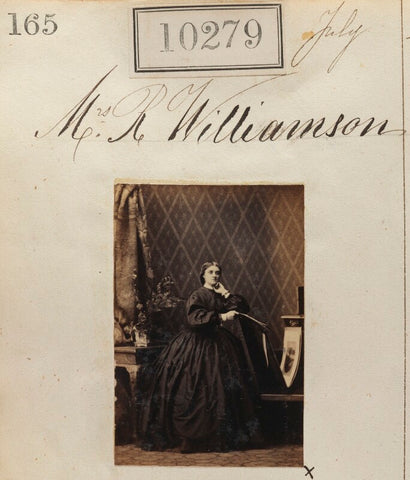 Mrs Robertson Williamson NPG Ax59993