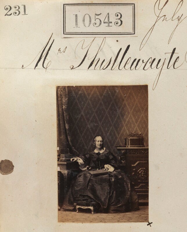 Mrs thistlewayte npg ax60257