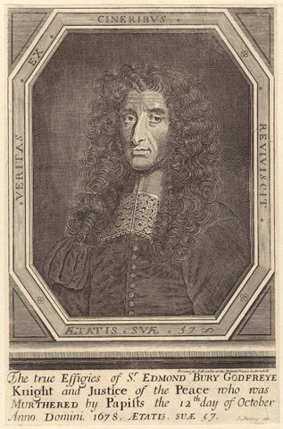 Sir Edmund Berry Godfrey NPG D29978