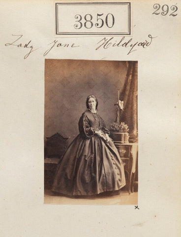 Lady Jane Hildyard (née Townshend) NPG Ax53241
