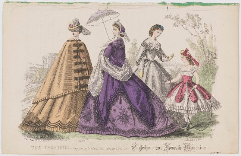 'the fashions', july 1864 npg d48010