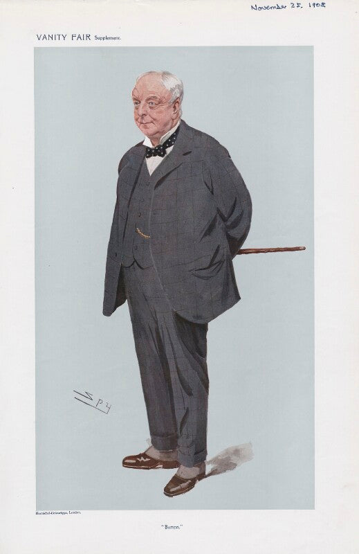 Michael arthur bass, 1st baron burton ('men of the day. no. 1147. "burton."') npg d45461