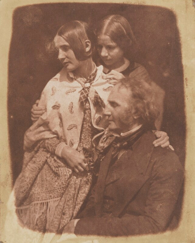 James fillans with his two daughters npg p6(120)