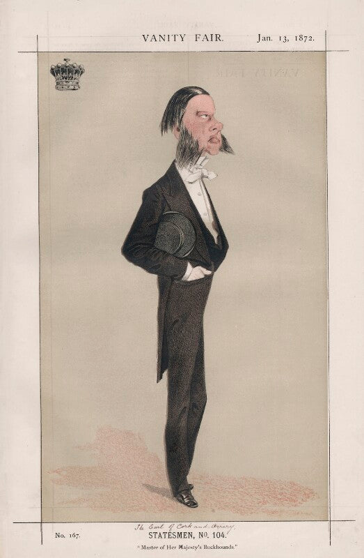 Richard edmund st lawrence boyle, 9th earl of cork and orrery ('statesmen, no. 104.') npg d43518