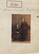 Granville William Gresham Leveson-Gower; Hon. Sophia Leveson-Gower (née Leigh) NPG Ax53016