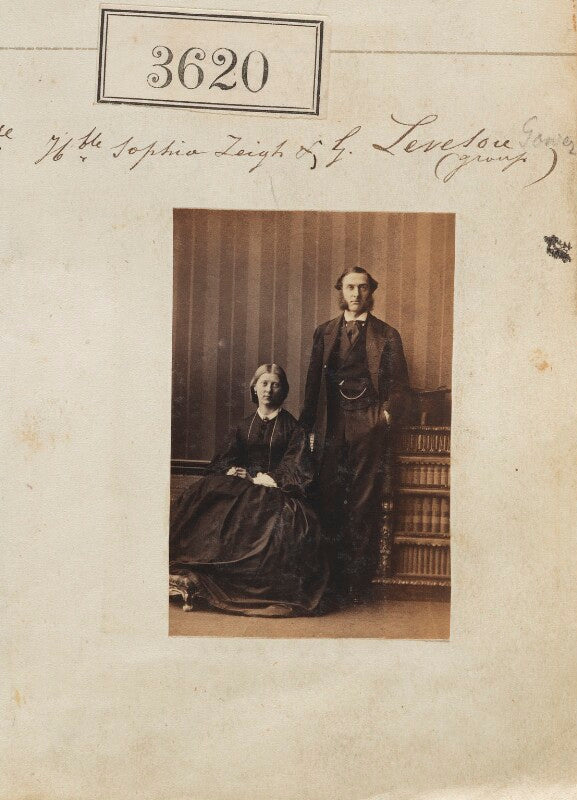 Granville william gresham leveson gower; hon. sophia leveson gower (née leigh) npg ax53016