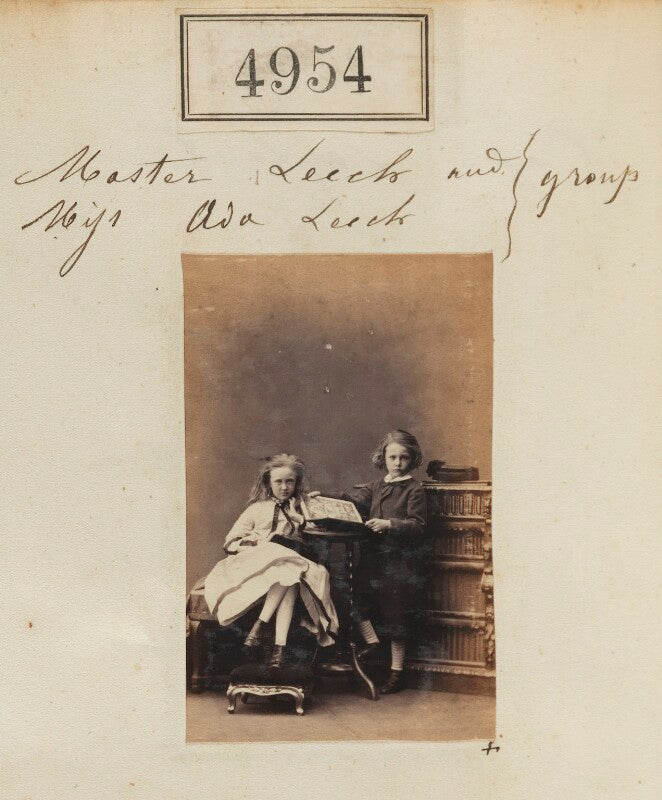 John charles warrington leech; ada rose gillett (née leech) npg ax54962