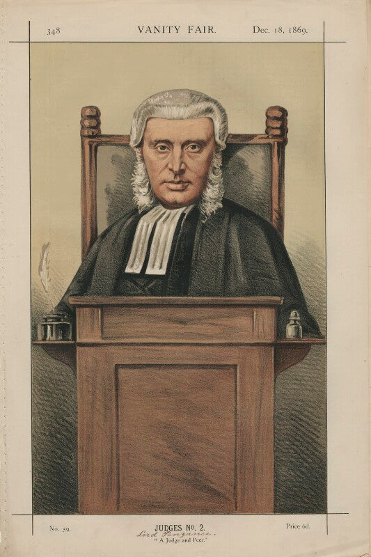 James plaisted wilde, baron penzance ('judges no. 2.') npg d43410