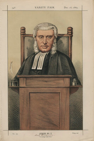 James Plaisted Wilde, Baron Penzance ('Judges No. 2.') NPG D43410