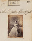 Julia Sevastopulo (née Geralopulo) NPG Ax63568