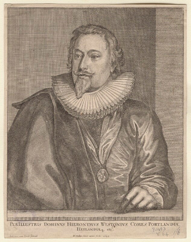 Richard weston, 1st earl of portland npg d8629