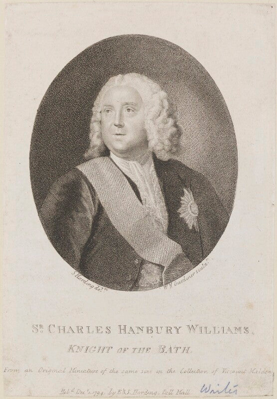 Sir charles hanbury williams npg d14772