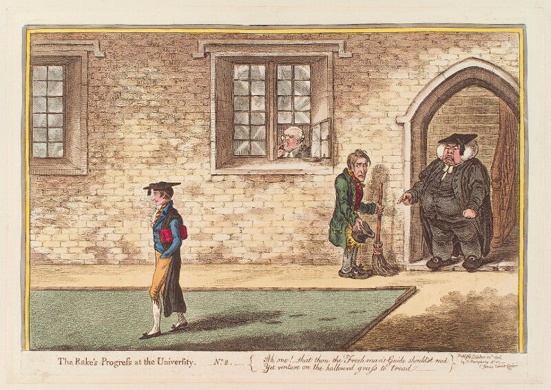 'the rake's progress at the university, no 2' npg d12875