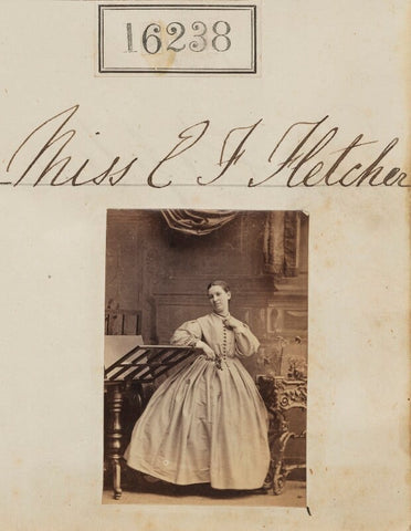 Miss E.F. Fletcher NPG Ax64156