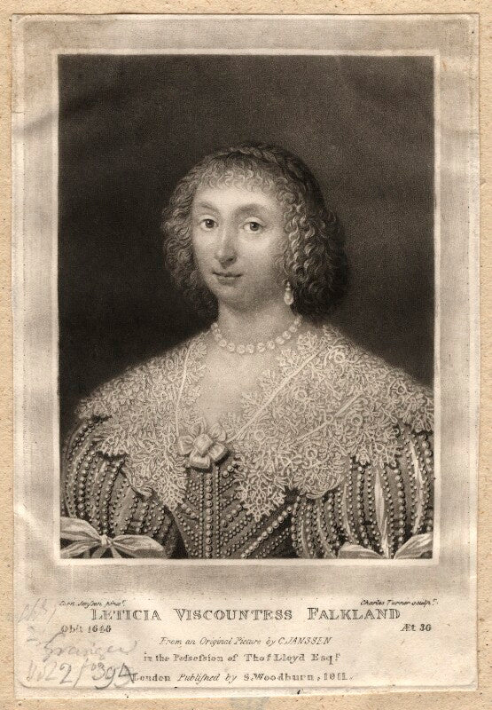 Lettice cary (née morison), viscountess falkland npg d1929