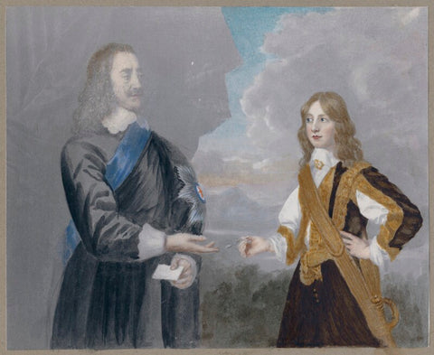 King Charles I; King James II when Duke of York NPG D42687