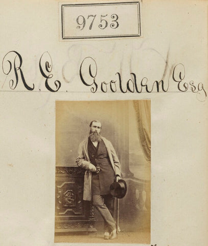 Mr R.E. Goolden NPG Ax59484