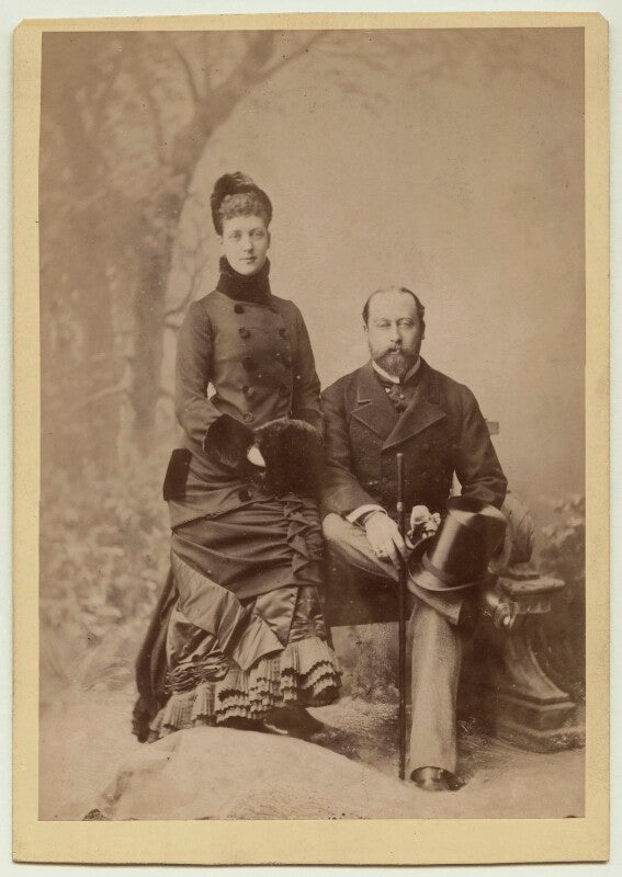 Queen alexandra; king edward vii npg x39350