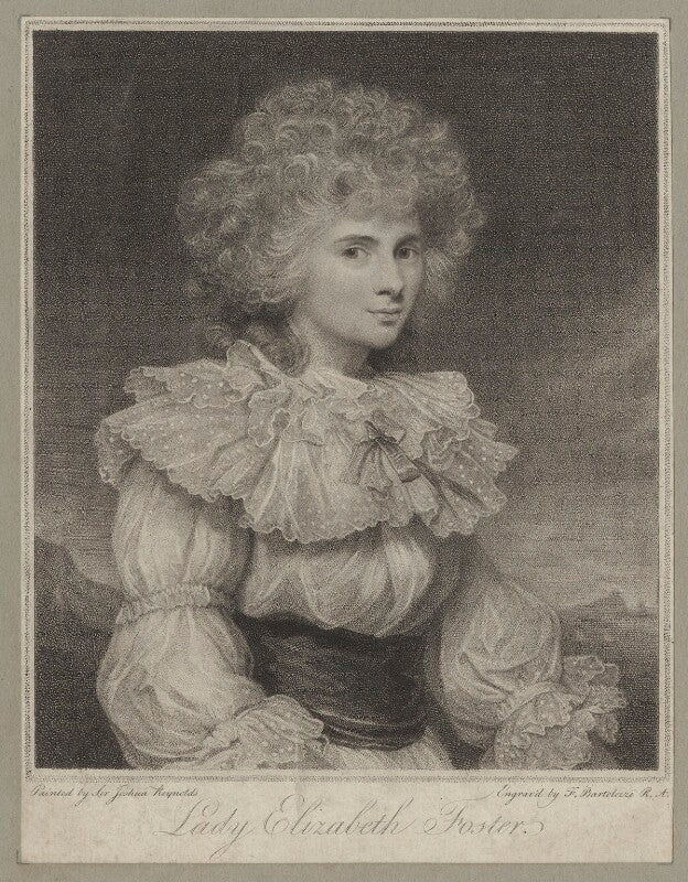 Elizabeth christiana cavendish (née hervey), duchess of devonshire when lady elizabeth foster npg d42647