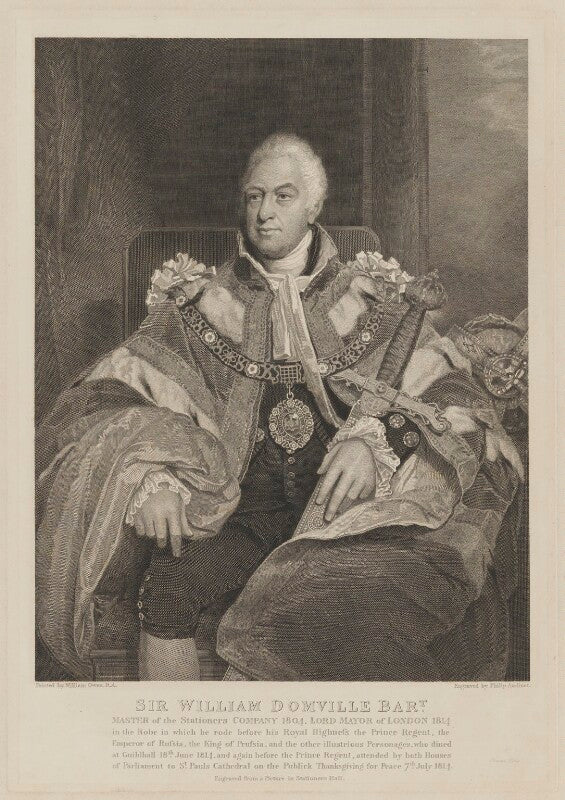 Sir william domville, 1st bt npg d35345