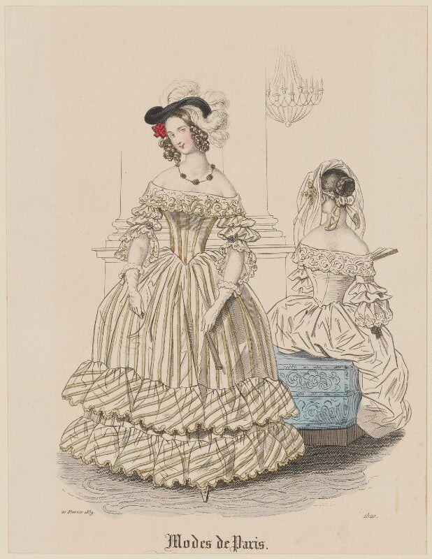 'modes de paris', 20 february 1839 npg d47781
