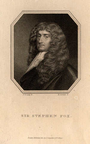 Sir Stephen Fox NPG D11082