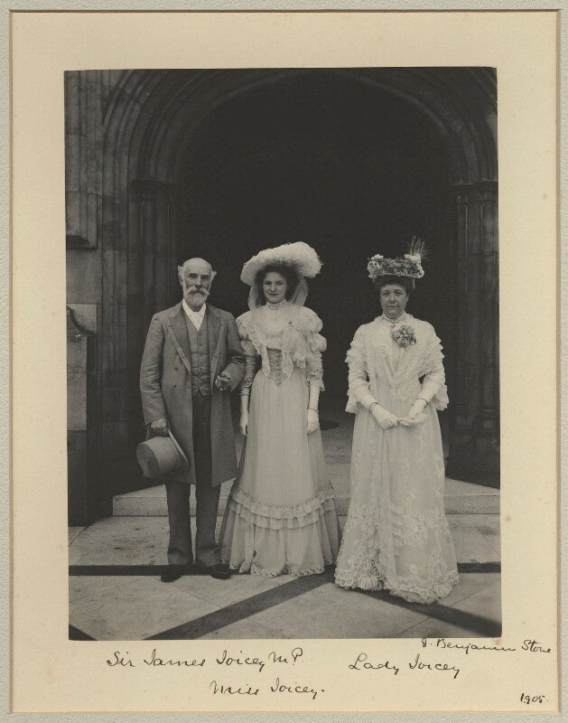 James joicey, 1st baron joicey; hon. marguerite de fontaine drever joicey; marguerite smyles (née drever), lady joicey npg x29018