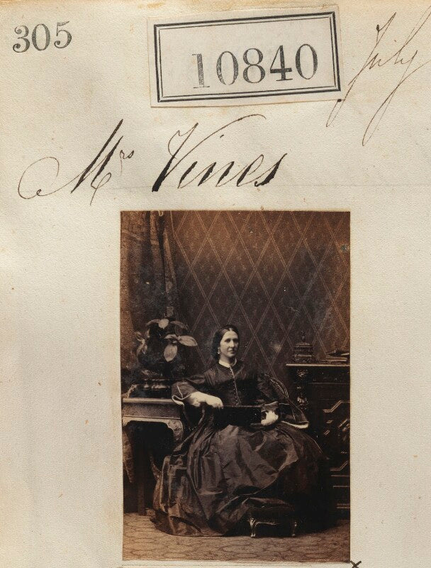 Mrs vines npg ax60546
