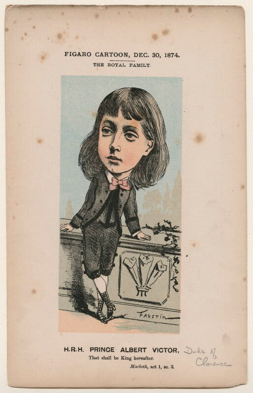 Prince albert victor, duke of clarence and avondale npg d21116