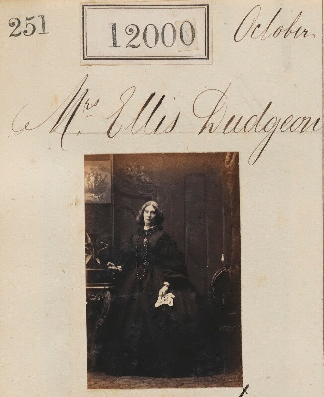 Mrs ellis dudgeon npg ax61677