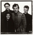 Leslie Grantham with three unknown sitters NPG x35356