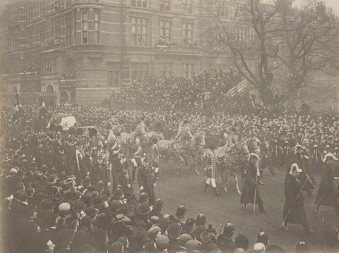 Queen Victoria's funeral procession NPG P1700(52b)
