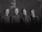 Daughters of (William) Bramwell Booth (Dora Booth; Catherine Bramwell-Booth; Mary Booth; Olive Emma Booth) NPG x184786