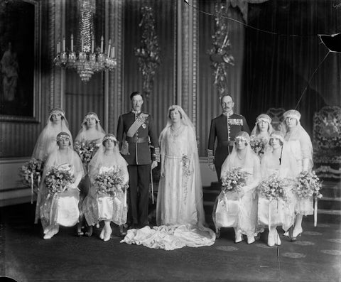 'The Wedding of 6th Earl of Harewood and Princess Mary' NPG x129676