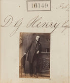 Mr D.G. Henry NPG Ax64068