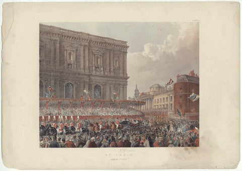 'St Paul's, March 7th 1863' (including King Edward VII; Queen Alexandra) NPG D33988