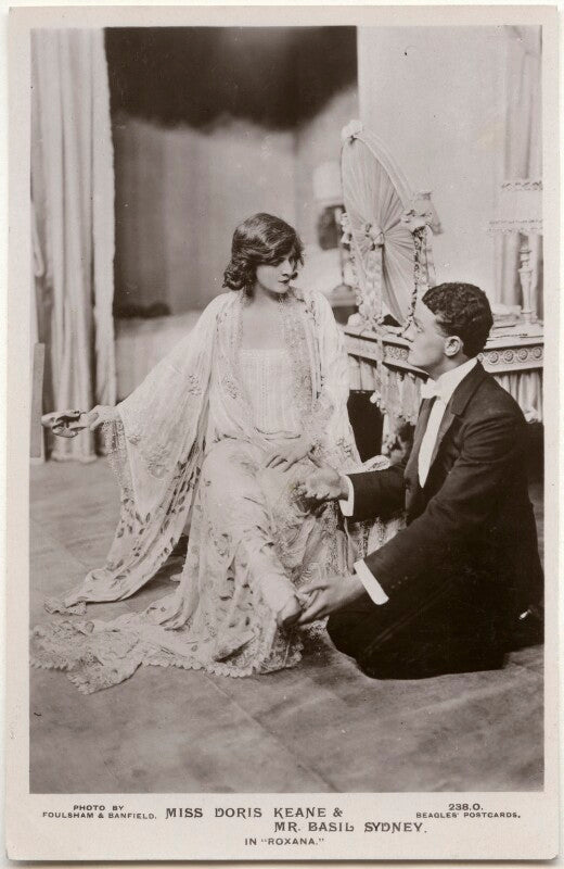 Doris keane and basil sydney in 'roxana' npg x139698