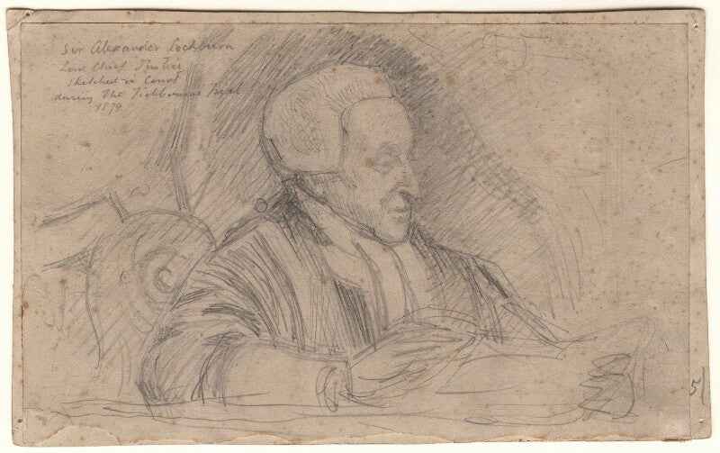 Sir alexander james edmund cockburn, 12th bt npg d7698