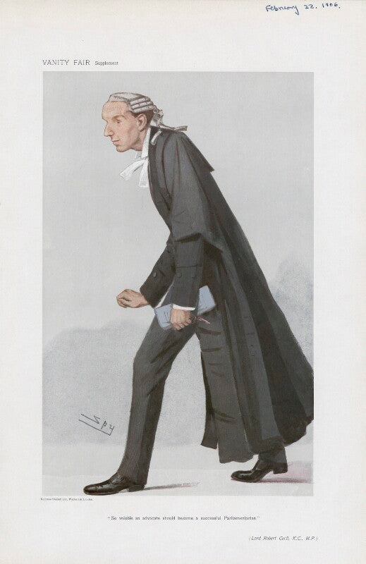 Edgar algernon robert gascoyne cecil, 1st viscount cecil of chelwood ('men of the day. no. 1003. "so voluble an advocate should become a successful parliamentarian"') npg d45315