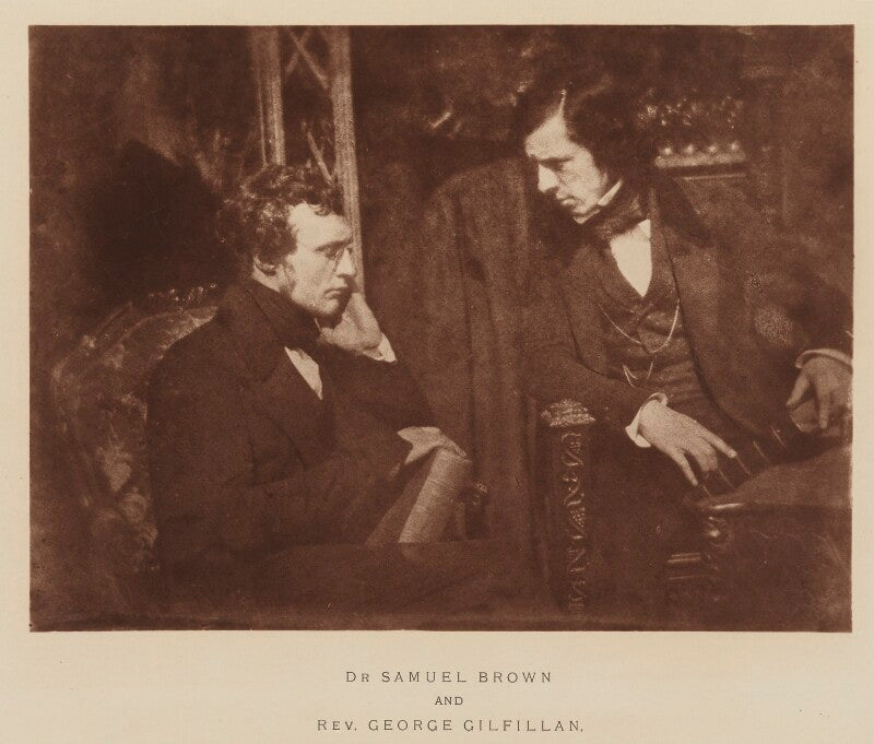 George gilfillan; samuel morrison brown npg ax29523