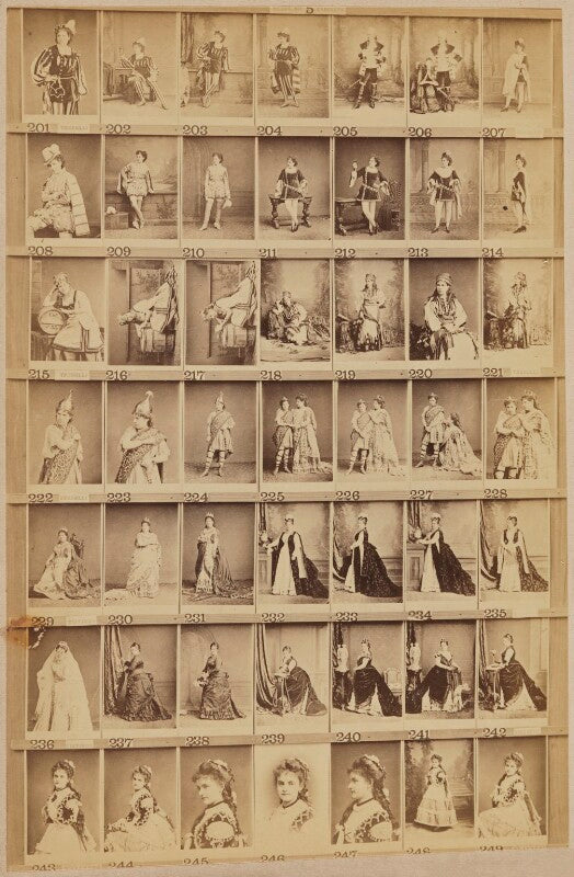 Zelia trebelli bettini (zelia gilbert); (johanna) therese carolina tietjens (titiens) as lucrezia borgia in 'lucrezia borgia'; zare thalberg npg ax139905