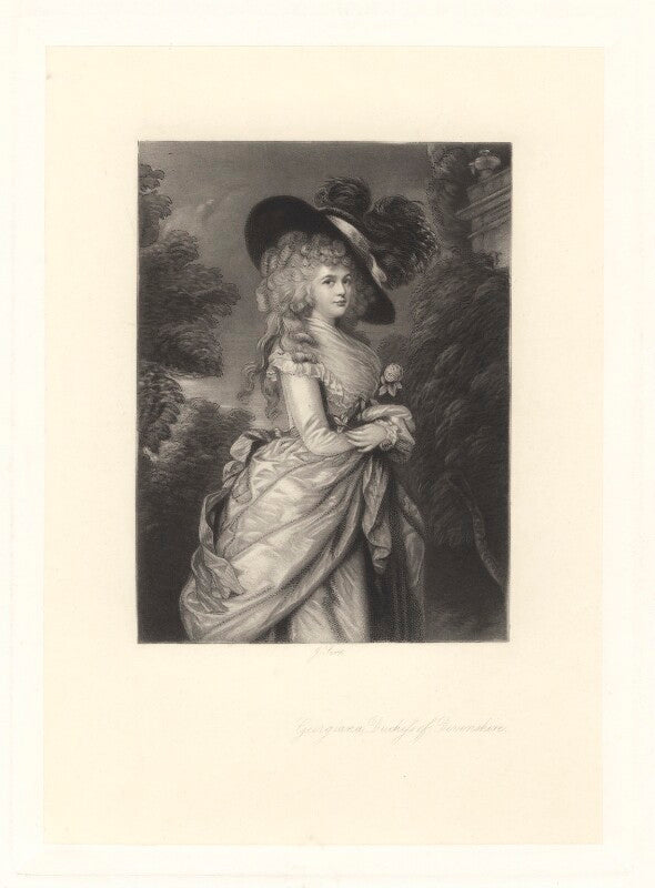 Georgiana cavendish (née spencer), duchess of devonshire npg d1757
