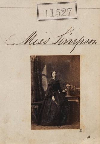 Miss Simpson NPG Ax61213