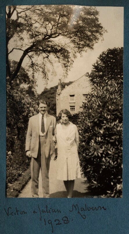 Sir victor martin reeves goodman; julian vinogradoff (née morrell) npg ax142949